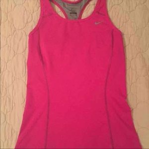 Nike Dri Fit Berry workout Tank Medium M